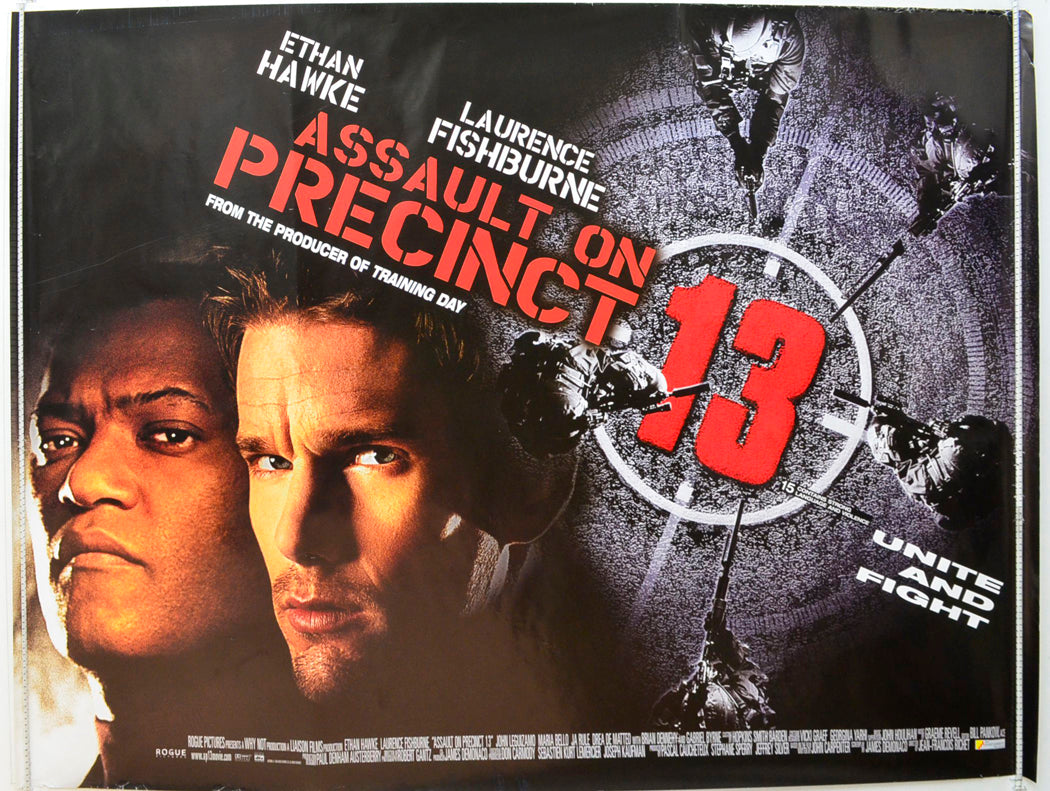 Assault On Precinct 13  Original British Quad Poster - Film Poster - Movie Poster