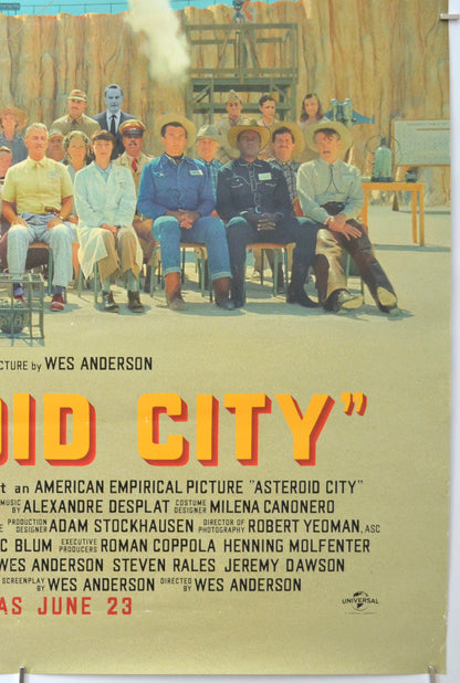 ASTEROID CITY (Bottom Right) Cinema One Sheet Movie Poster 