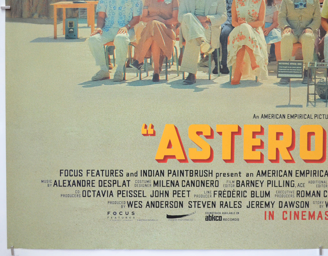 ASTEROID CITY (Bottom Left) Cinema Quad Movie Poster 