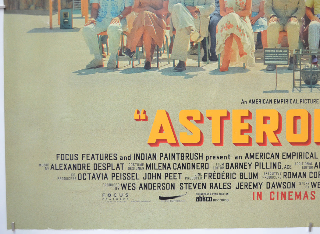 ASTEROID CITY (Bottom Left) Cinema Quad Movie Poster 