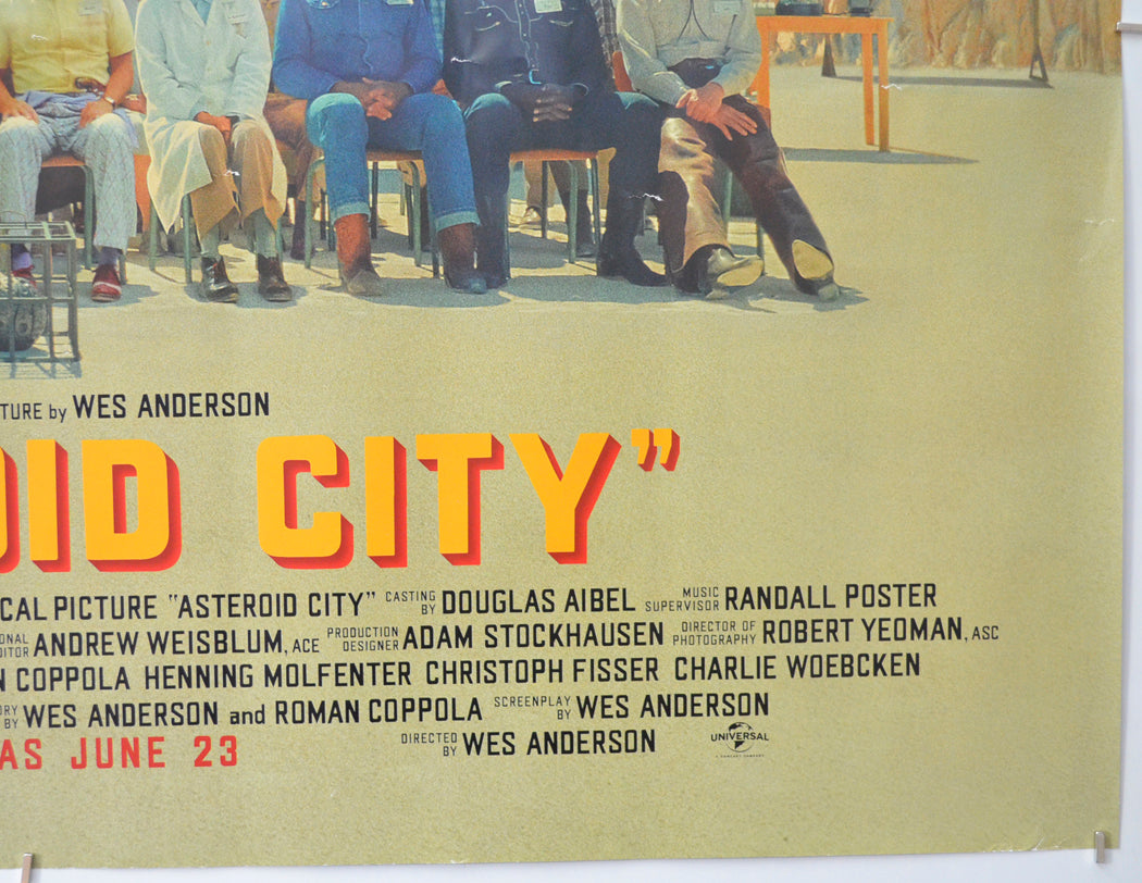 ASTEROID CITY (Bottom Right) Cinema Quad Movie Poster 