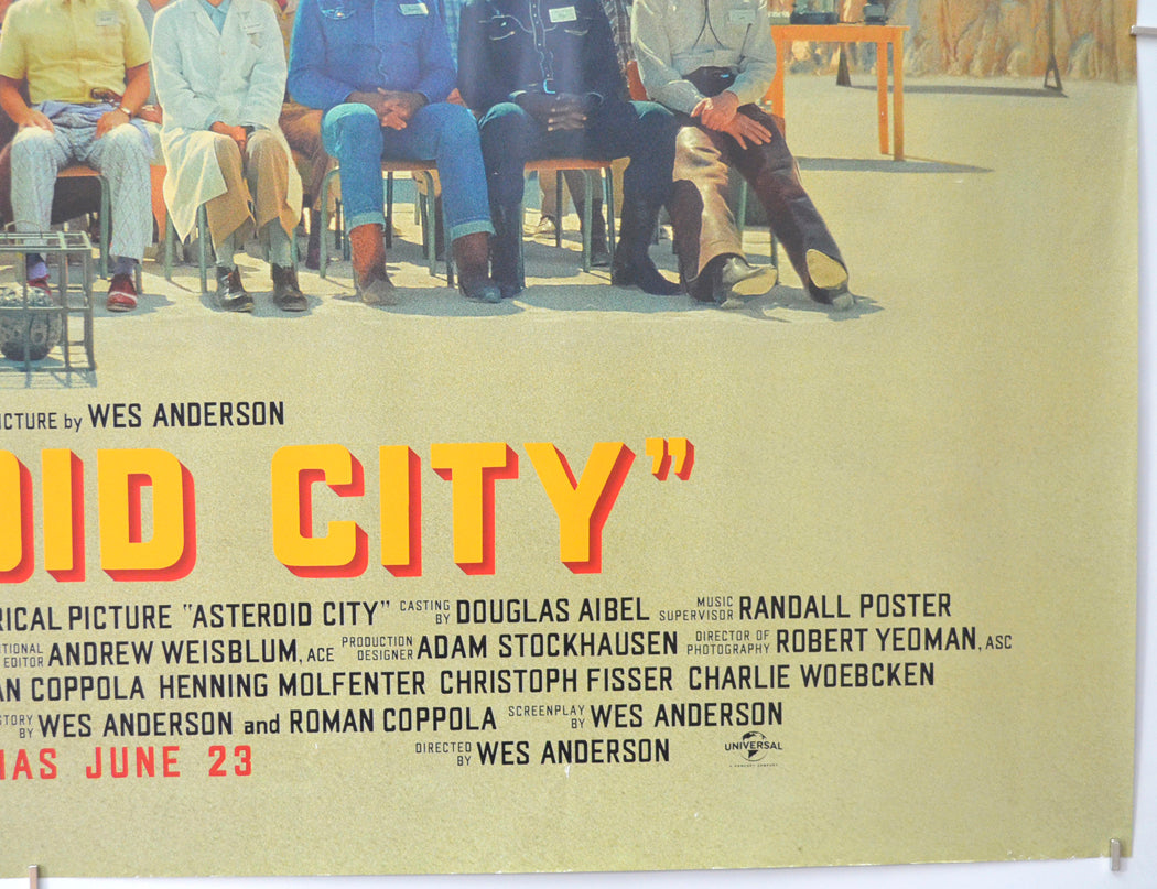 ASTEROID CITY (Bottom Right) Cinema Quad Movie Poster 