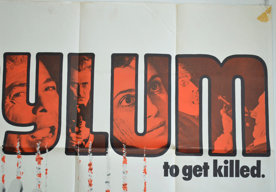 ASYLUM (Top Right) Cinema Quad Movie Poster 