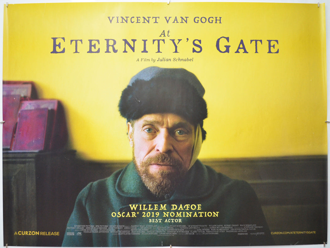 At Eternity’s Gate - Original Quad Poster - Film Poster - Movie Poster