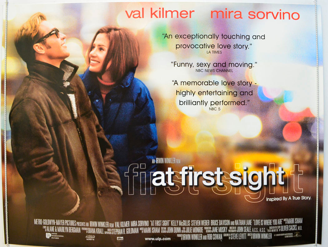 At First Sight  Original British Quad Poster - Film Poster - Movie Poster