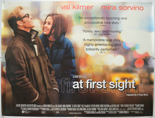 At First Sight Original Quad Poster - Film Poster - Movie Poster