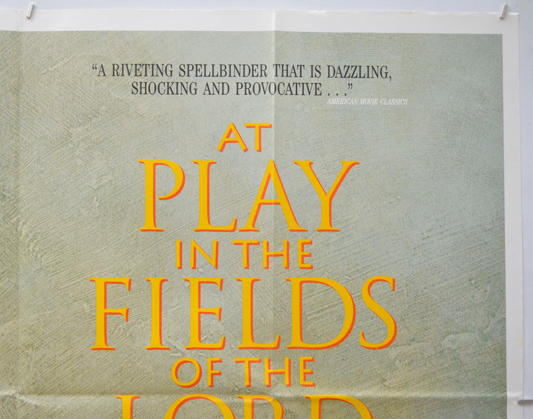 AT PLAY IN THE FIELDS OF THE LORD (Top Right) Cinema Quad Movie Poster 