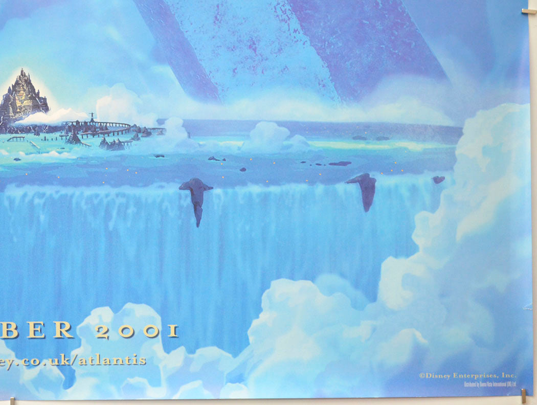 ATLANTIS : THE LOST EMPIRE (Bottom Right) Cinema Quad Movie Poster 