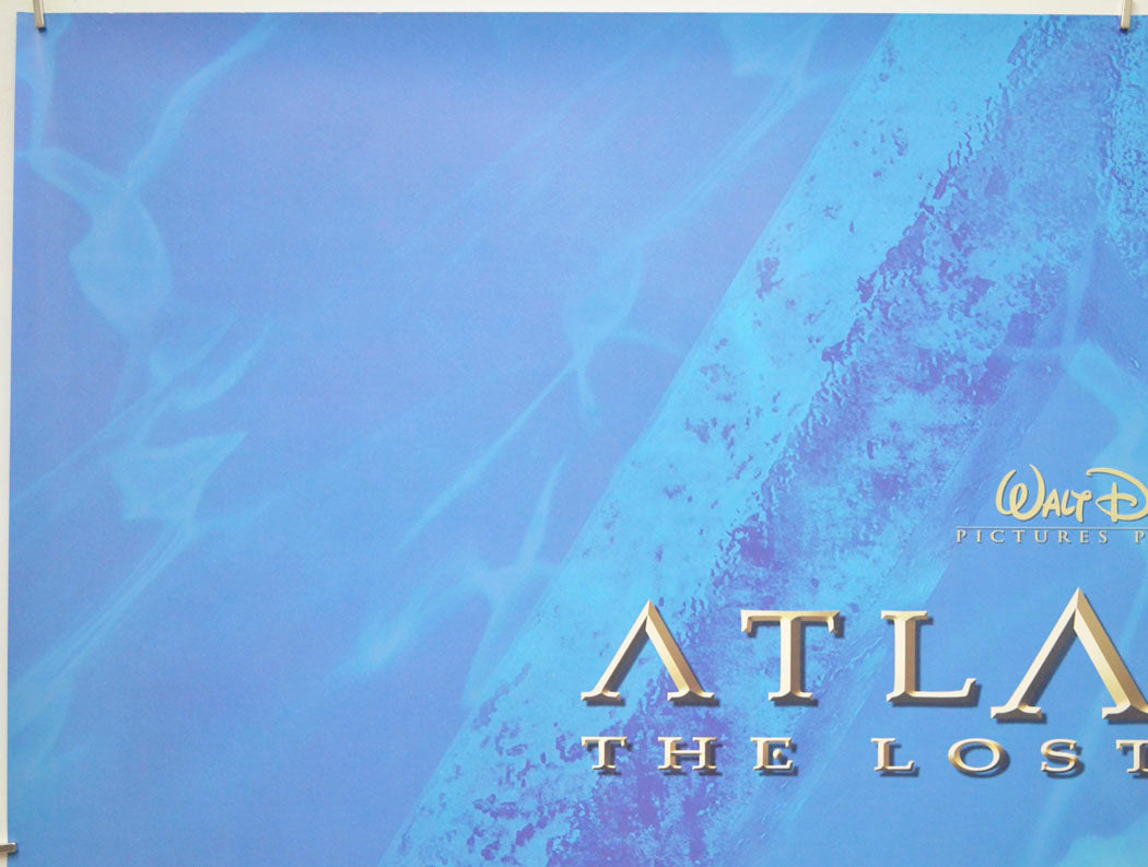 ATLANTIS : THE LOST EMPIRE (Top Left) Cinema Quad Movie Poster 