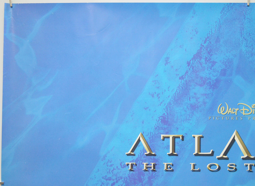 ATLANTIS : THE LOST EMPIRE (Top Left) Cinema Quad Movie Poster 