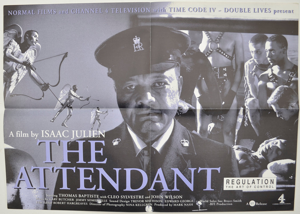 The Attendant   Original Mini Quad Poster - Film Poster - Movie Poster 