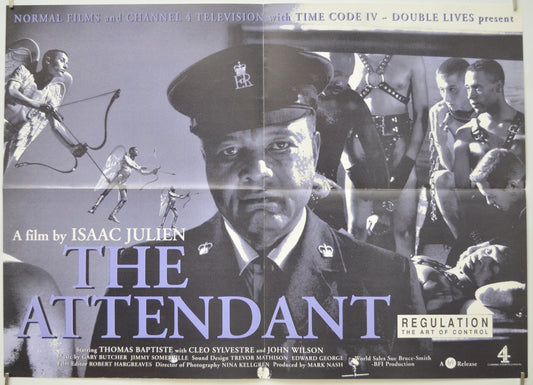 The Attendant Original Mini Quad Poster - Film Poster - Movie Poster