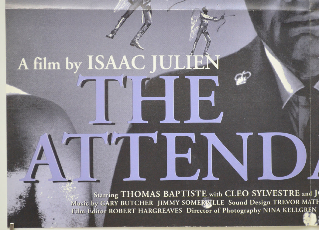 THE ATTENDANT (Bottom Left) Cinema Mini Quad Movie Poster 