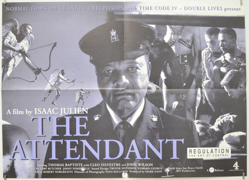 The Attendant Original Mini Quad Poster - Film Poster - Movie Poster