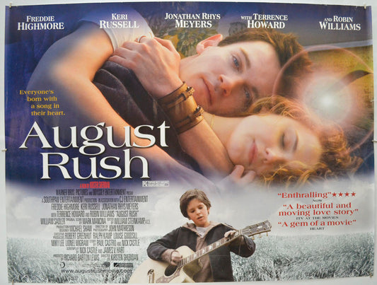 August Rush Original Quad Poster - Film Poster - Movie Poster