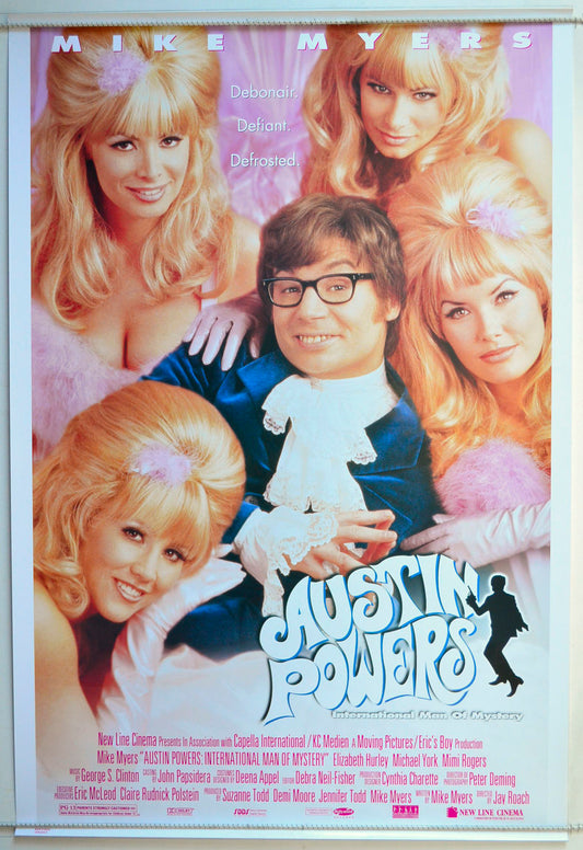 Austin Powers : International Man Of Mystery  (Version B)   Original One Sheet Poster - Movie Poster