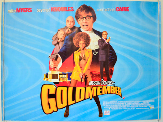 Austin Powers : Goldmember Original Quad Poster - Film Poster - Movie Poster  