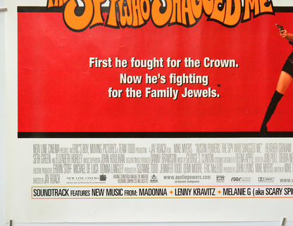 Austin Powers : The Spy Who Shagged Me (Bottom Left) Cinema Quad Movie Poster 