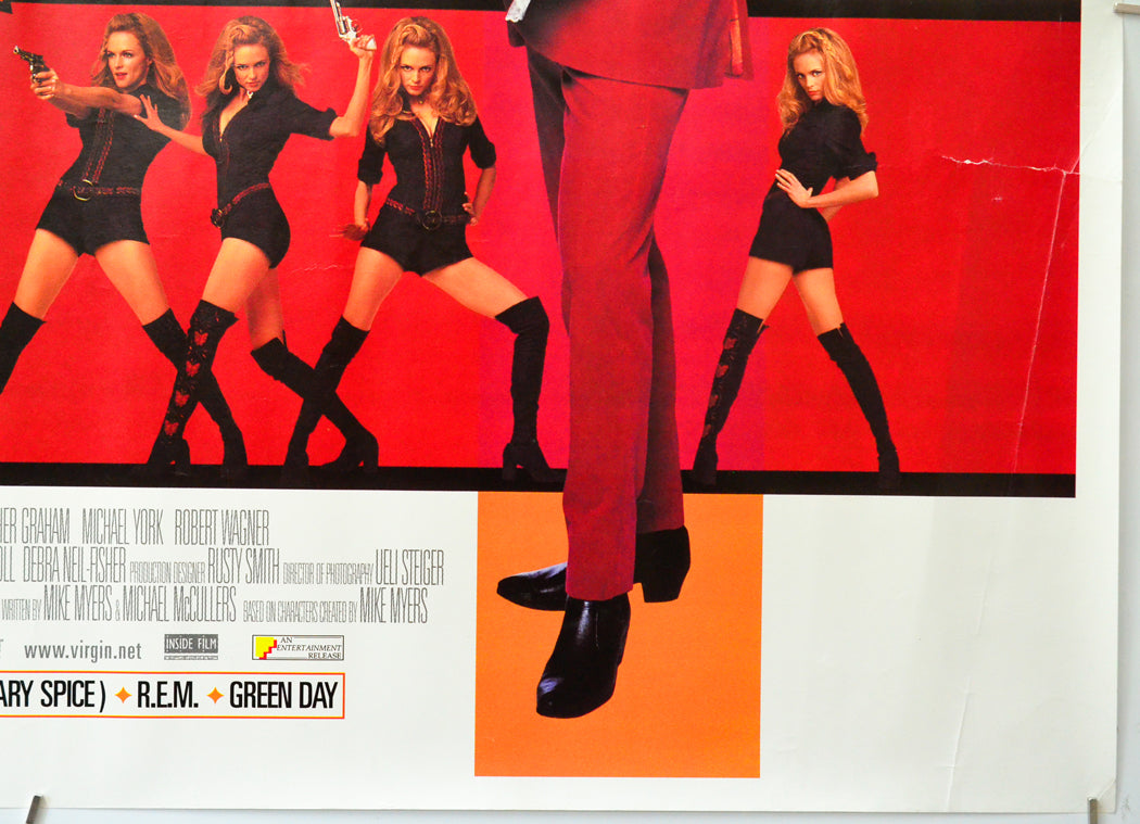 Austin Powers : The Spy Who Shagged Me (Bottom Right) Cinema Quad Movie Poster 