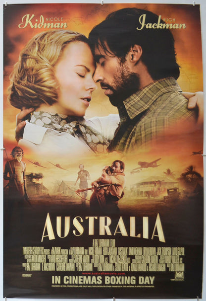 Australia Original One Sheet Poster - Film Poster - Movie Poster