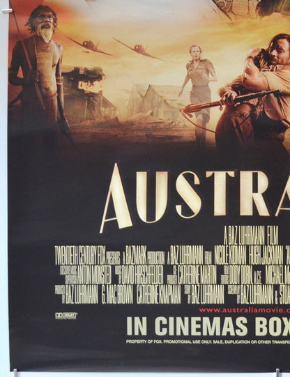 AUSTRALIA (Bottom Left) Cinema One Sheet Movie Poster 