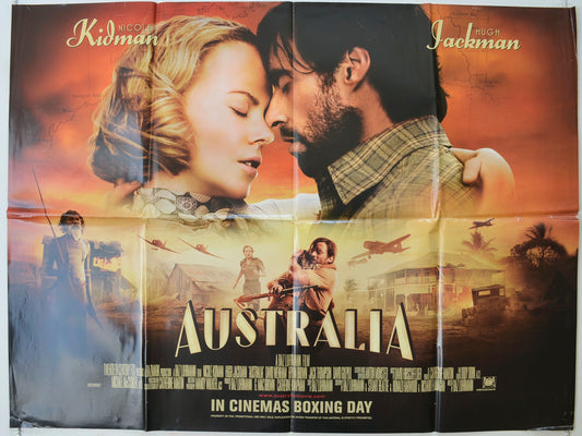 Australia   Original Quad Poster - Film Poster - Movie Poster 