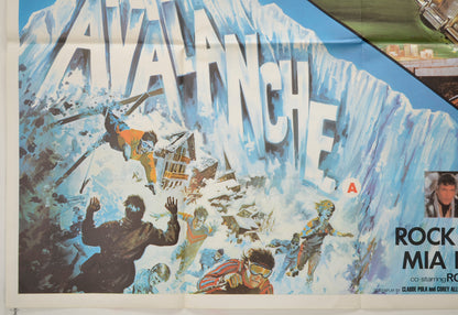 AVALANCHE / GRAND THEFT AUTO (Bottom Left) Cinema Quad Movie Poster 