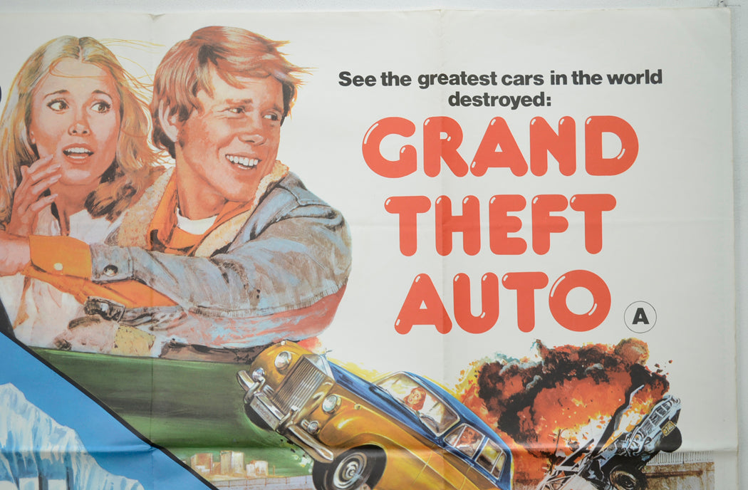 AVALANCHE / GRAND THEFT AUTO (Top Right) Cinema Quad Movie Poster 