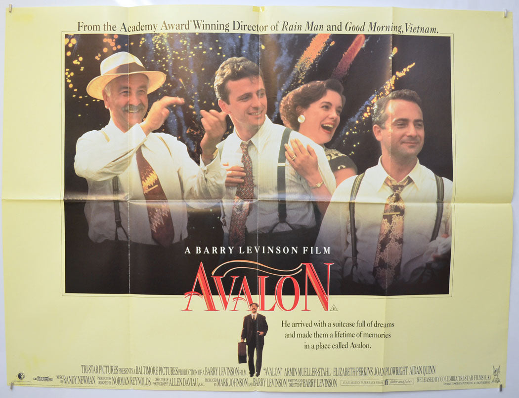 Avalon  Original Quad Poster - Film Poster - Movie Poster