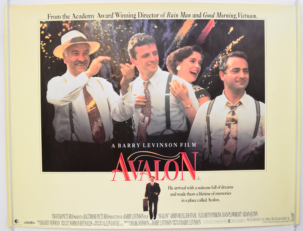 Avalon Original Quad Poster - Film Poster - Movie Poster  