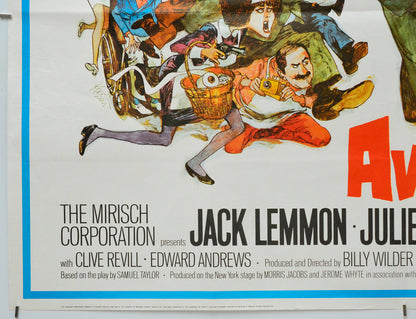 Avanti (Bottom Left) Cinema Quad Movie Poster 
