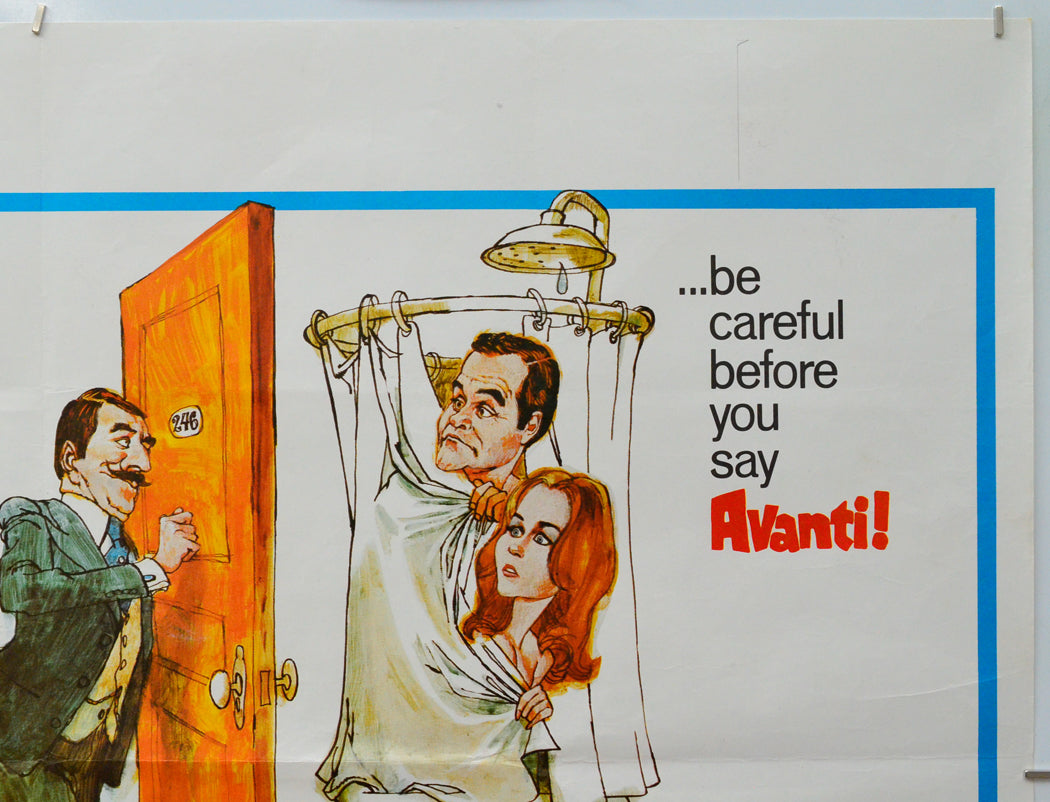 Avanti (Top Right) Cinema Quad Movie Poster 