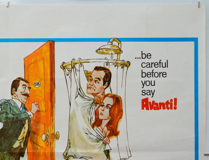 Avanti (Top Right) Cinema Quad Movie Poster 
