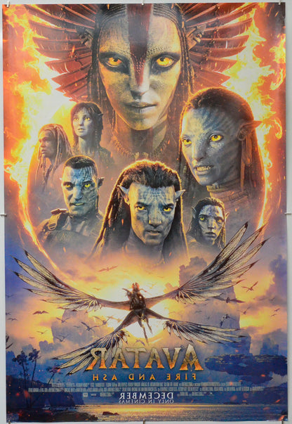 Avatar: Fire and Ash (Back) Cinema One Sheet Movie Poster 
