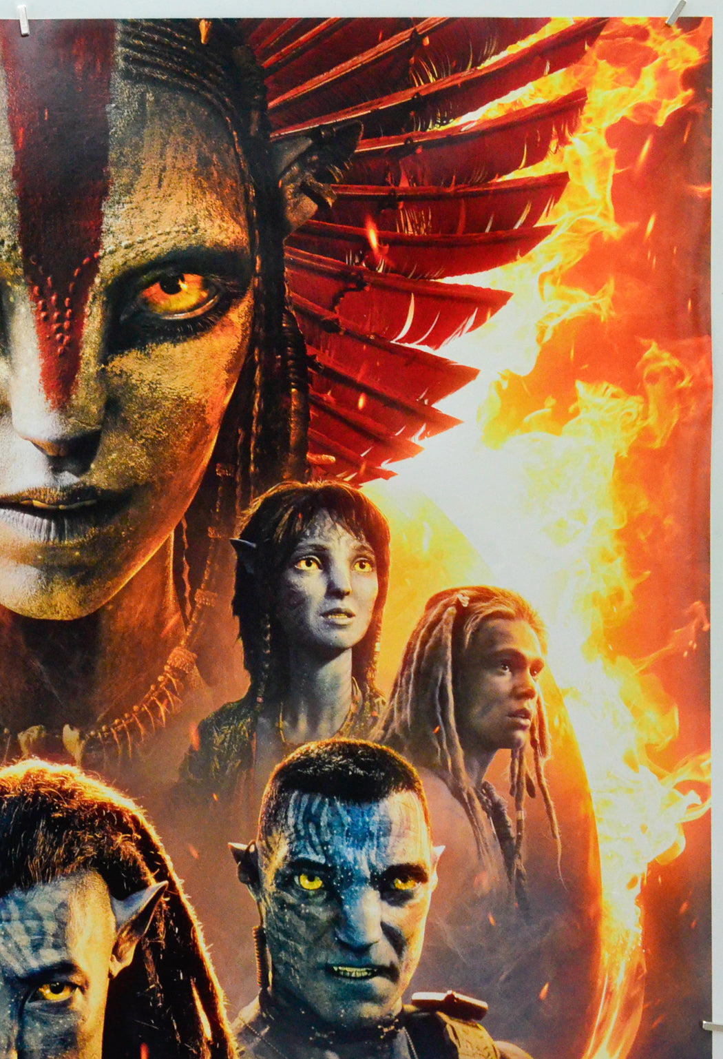Avatar: Fire and Ash (Top Right) Cinema One Sheet Movie Poster 