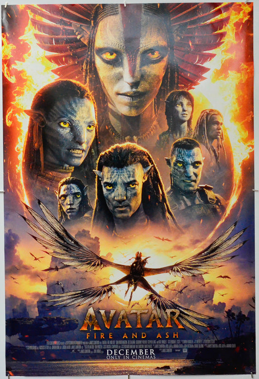 Avatar: Fire and Ash - Original One Sheet Poster - Film Poster - Movie Poster 