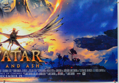 Avatar: Fire and Ash (Bottom Right) Cinema Quad Movie Poster 