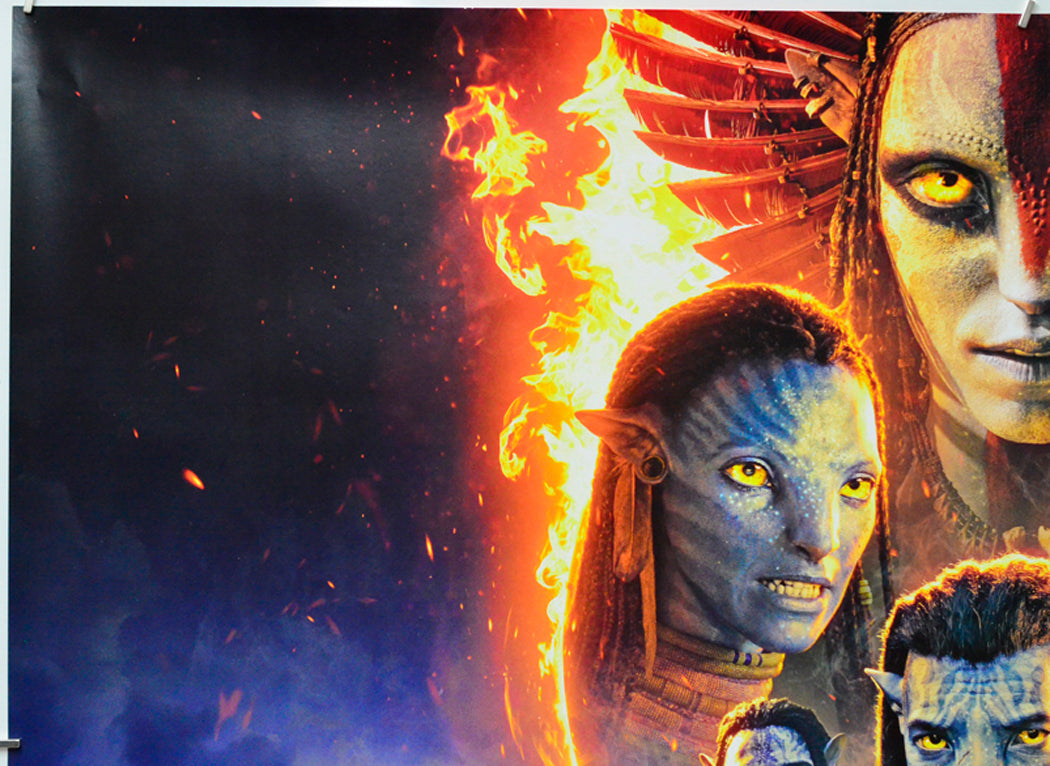 Avatar: Fire and Ash (Top Left) Cinema Quad Movie Poster 