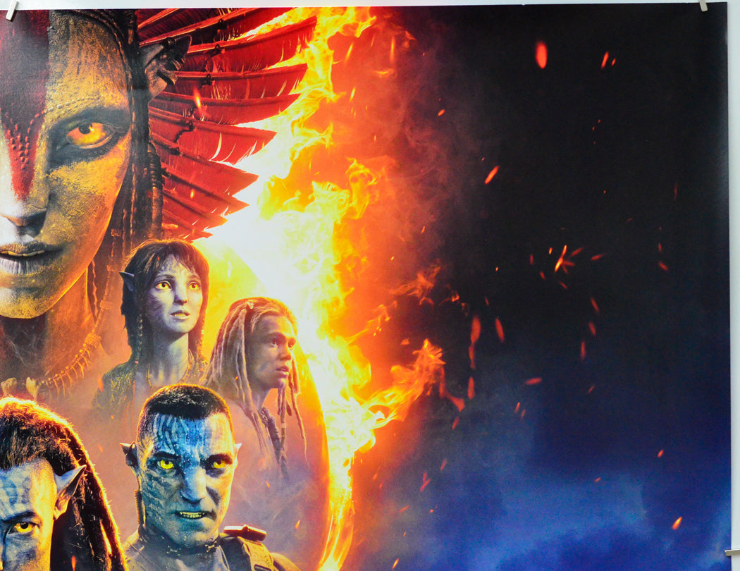 Avatar: Fire and Ash (Top Right) Cinema Quad Movie Poster 