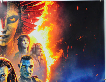 Avatar: Fire and Ash (Top Right) Cinema Quad Movie Poster 