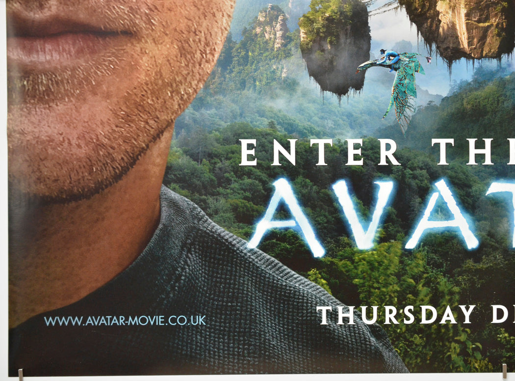 Avatar (Bottom Left) Cinema Quad Movie Poster 