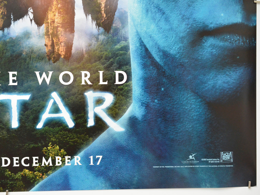 Avatar (Bottom Right) Cinema Quad Movie Poster 