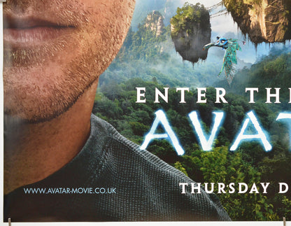 Avatar (Bottom Left) Cinema Quad Movie Poster 