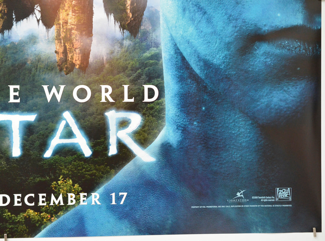 Avatar (Bottom Right) Cinema Quad Movie Poster 