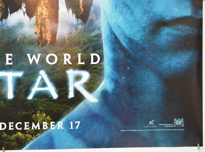 Avatar (Bottom Right) Cinema Quad Movie Poster 