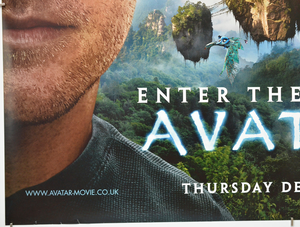 Avatar (Bottom Left) Cinema Quad Movie Poster 