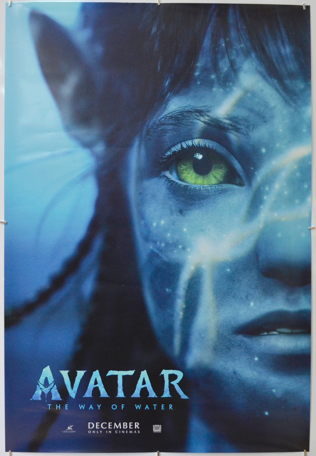 Avatar: The Way Of Water (Teaser / Advance Version) Original One Sheet Poster - Film Poster - Movie Poster  