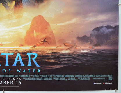 AVATAR: THE WAY OF WATER (Bottom Right) Cinema Quad Movie Poster 