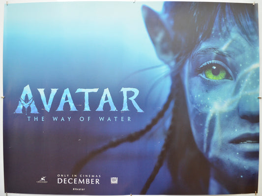 Avatar: The Way Of Water (Teaser / Advance Version) Original Quad Poster - Film Poster - Movie Poster  