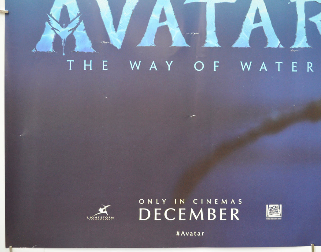 AVATAR: THE WAY OF WATER (Bottom Left) Cinema Quad Movie Poster 